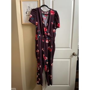 Old Navy Floral Jumpsuit